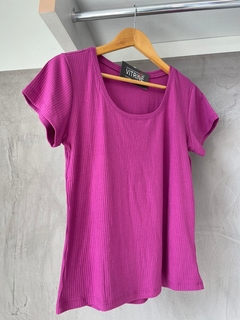 BLUSA LINHA BASIC CANELADA - Vitrine da Moda