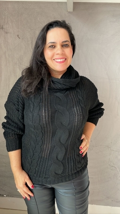 Blusa Preta Tricot - comprar online