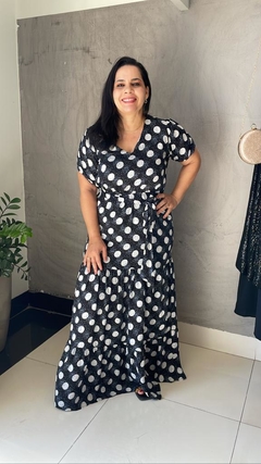 Vestido Poá
