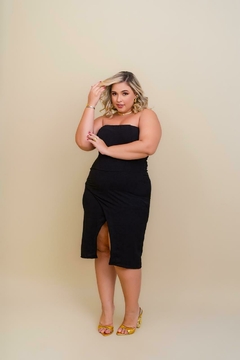 VESTIDO PRETO - TOMARA QUE CAIA