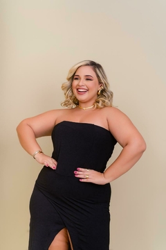 VESTIDO PRETO - TOMARA QUE CAIA na internet