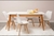 JUEGO COMEDOR TULIP BLANCO 1.40