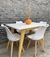 JUEGO COMEDOR TULIP 1.20 BLANCO