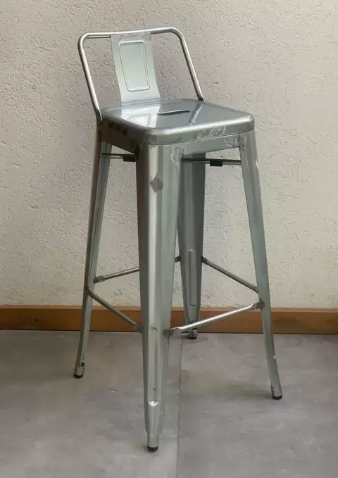 BANQUETA TOLIX CON RESPALDO