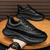 Men's Thick-soled Sports Shoes Casual Breathable Sneakers Lace-up Dad Shoes Boy - sackshoppss