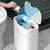 Image of Smart Trash Can With Lid For Bedroom And Living Room Kitchen Storage Box Trash Can Induction Small Car Box Automatic Smart Dustbin Smart Trash Bin