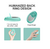 CJEER Upgraded Crystal Hair Removal Magic Crystal Hair Eraser For Women And Men Physical Exfoliating Tool Painless Hair Eraser Removal Tool For Legs Back Arms - sackshoppss