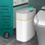 Image of Smart Trash Can With Lid For Bedroom And Living Room Kitchen Storage Box Trash Can Induction Small Car Box Automatic Smart Dustbin Smart Trash Bin