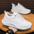 Men's Thick-soled Sports Shoes Casual Breathable Sneakers Lace-up Dad Shoes Boy on internet