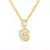 Wild Bling Initial Letters Stainless Steel Necklace and Pendant 26 A-Z..