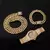 Miami Chain Necklace, Watch, and Bracelet Set for Men. on internet