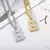 Wild Bling Initial Letters Stainless Steel Necklace and Pendant 26 A-Z.. - buy online