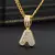Wild Bling Initial Letters Stainless Steel Necklace and Pendant 26 A-Z.. - online store