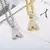 Wild Bling Initial Letters Stainless Steel Necklace and Pendant 26 A-Z.. - buy online