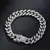 Miami Chain Necklace, Watch, and Bracelet Set for Men. - buy online