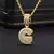 Image of Wild Bling Initial Letters Stainless Steel Necklace and Pendant 26 A-Z..