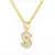 Wild Bling Initial Letters Stainless Steel Necklace and Pendant 26 A-Z.. - online store