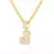 Wild Bling Initial Letters Stainless Steel Necklace and Pendant 26 A-Z.. on internet