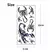 Waterproof temporary tattoo for men and women on internet