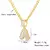 Wild Bling Initial Letters Stainless Steel Necklace and Pendant 26 A-Z.. on internet
