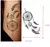 Image of Waterproof temporary tattoo for men and women