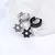 Punk Cross Stars Dangle Earrings for Men and Women Stainless Steel