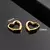 Punk Cross Stars Dangle Earrings for Men and Women Stainless Steel - buy online