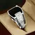 Men's Fashionable Zircon Stone Ring - buy online