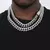 Miami Chain Necklace, Watch, and Bracelet Set for Men. - sackshoppss