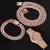 Miami Chain Necklace, Watch, and Bracelet Set for Men.