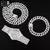 Miami Chain Necklace, Watch, and Bracelet Set for Men.