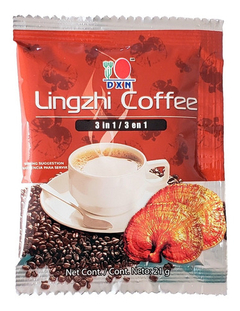 Café 3 En 1 Café Y Lingzhi Ganoderma Lucidum (3 Paquetes) en internet