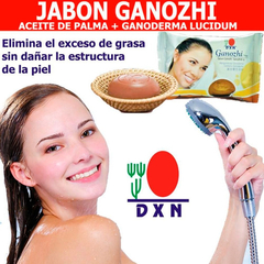 Imagen de Jabón Facial Ganozhi Dxn Con Ganoderma Lucidum, Vitamina E