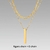 corrente com pingente vertical - giganstore