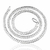 corrente prata 6mm - comprar online