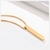 corrente com pingente vertical - comprar online