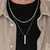 corrente com pingente vertical - giganstore