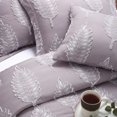 KIT EDREDON 4 PIEZAS MORADO - comprar online