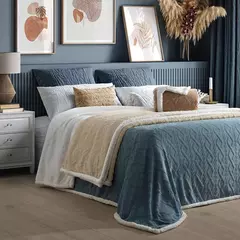 Frazada Suiza 1½ NATURAL/BEIGE - comprar online