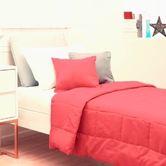 Cover ORO Liso Coral 1½ Plazas - comprar online