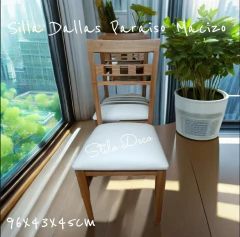 SILLA DALLAS PARAISO MACIZO