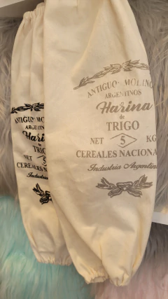 PORTA BOLSAS DE TELA