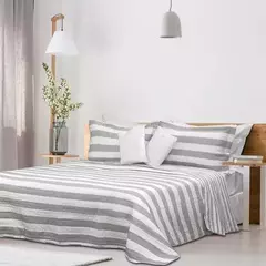Cover Cubrecama NEO Boston 1½ Plaza Gris