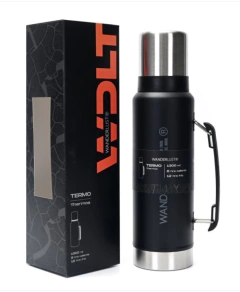 TERMO ACERO WANDERLUST 1300 ML NEGRO en internet