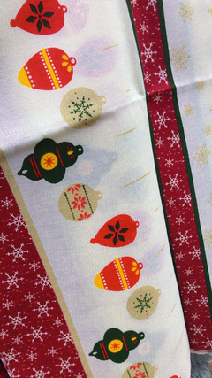 Toalha de Mesa Natal 4 Lugares 1.40X1.40 - Irmãs Têxtil