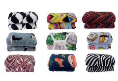 Manta Fofão Casal Estampada - Irmãs Têxtil