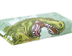 Toalha de Banho Infantil Dinossauro Verde na internet