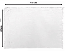 Kit 3 Panos Chão para Limpeza Saco Duplo Clarice GG 62x45 - Irmãs Têxtil
