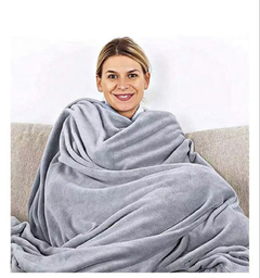 Imagem do Manta Fofão Casal Lisa Kit c/ 2 unidades