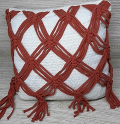 Imagem do Capa de Almofada Boho quadrada 45cm x 45cm.